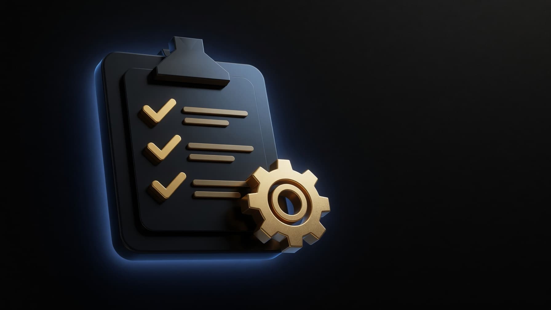 Business owner reviewing a checklist before hiring an automation agency